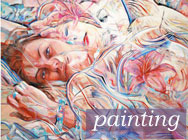 Canadian Artist Painting