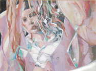 ...looking in mirrors